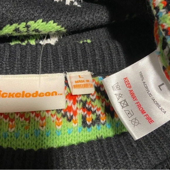 Rugrats Reptar Nickelodeon Christmas Sweater - Picture 5 of 5